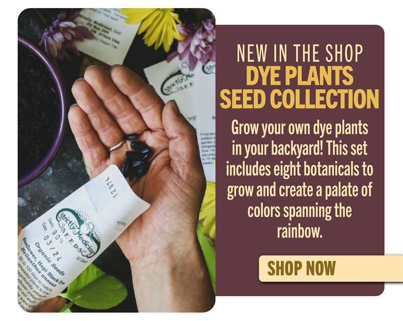 NEW Dye Plants Seed Collection