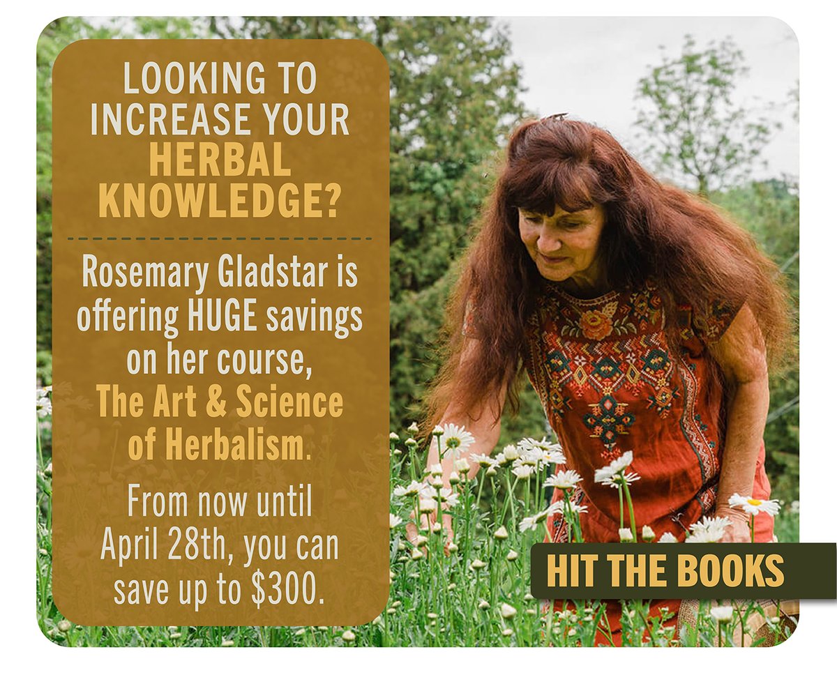 Rosemary Gladstar Course Discount