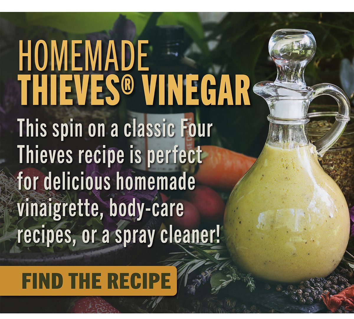 Homemade Thieves Vinegar 