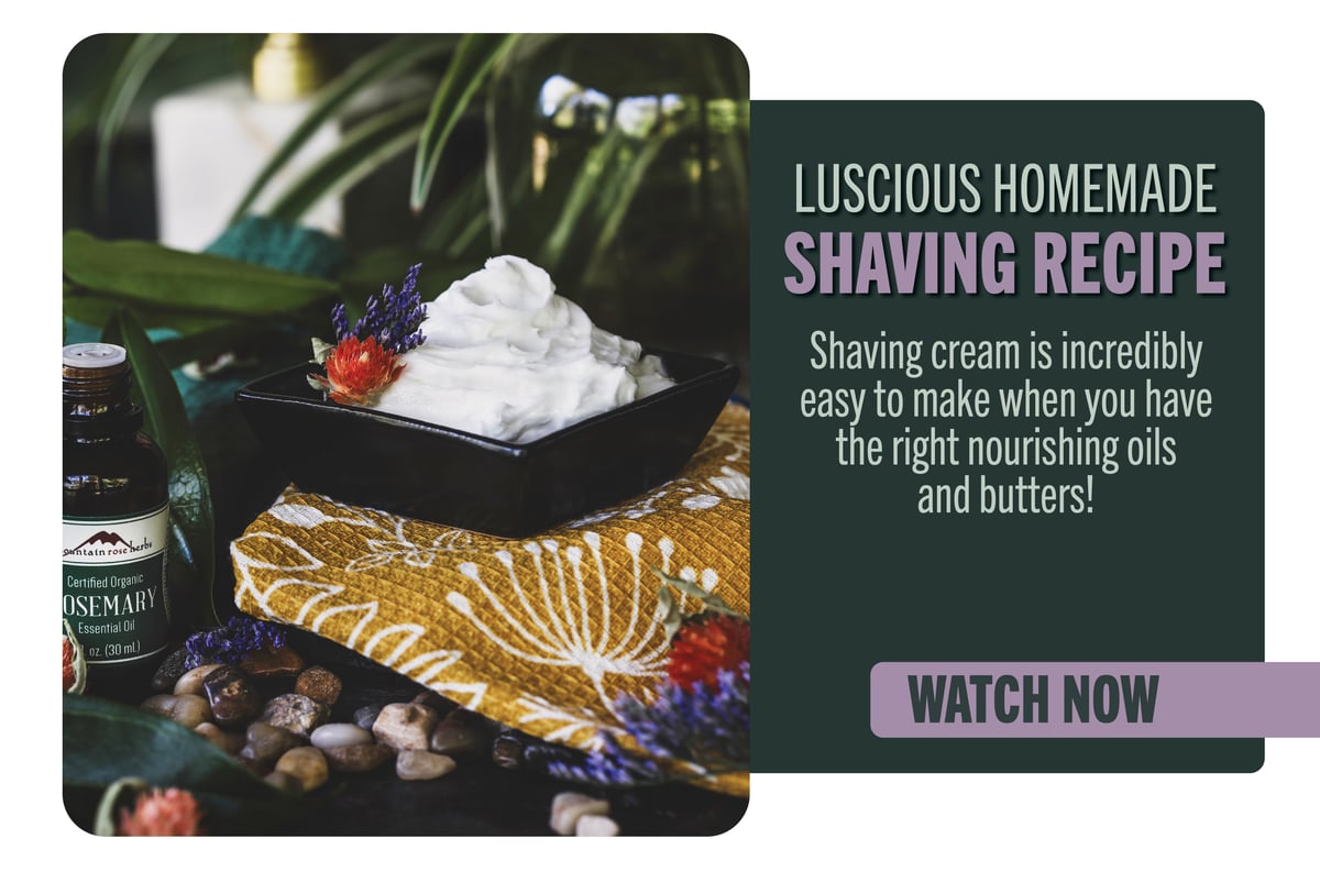 Luscious Shaving Cream Recipe