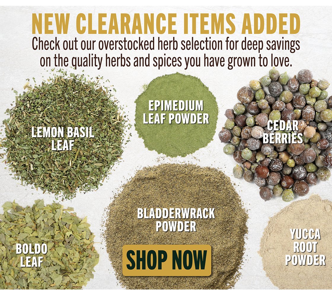 New Clearance Items Added