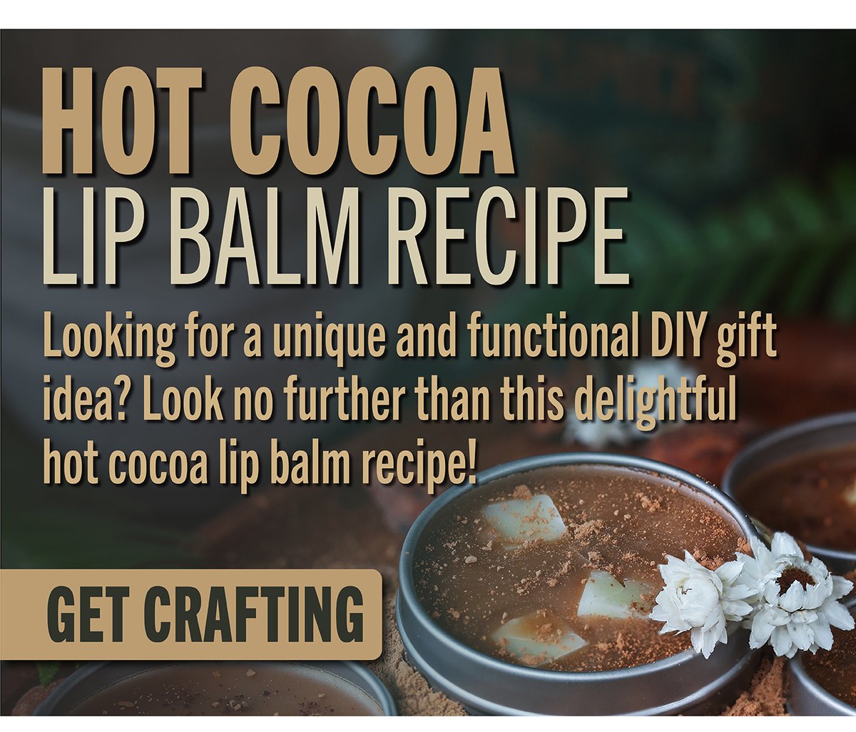 Hot Cocoa Lip Balm Recipe