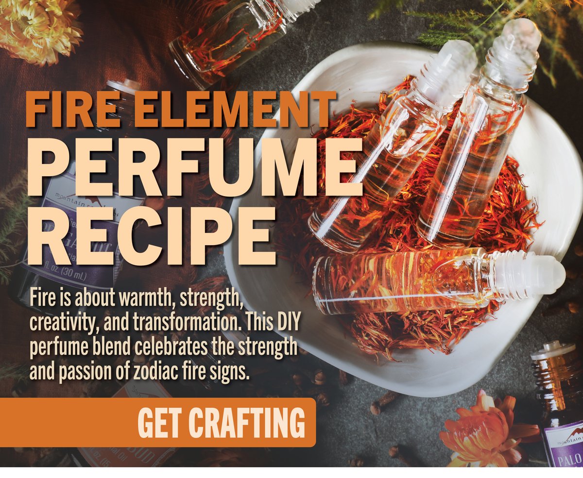 Fire Element Perfume Recipe 