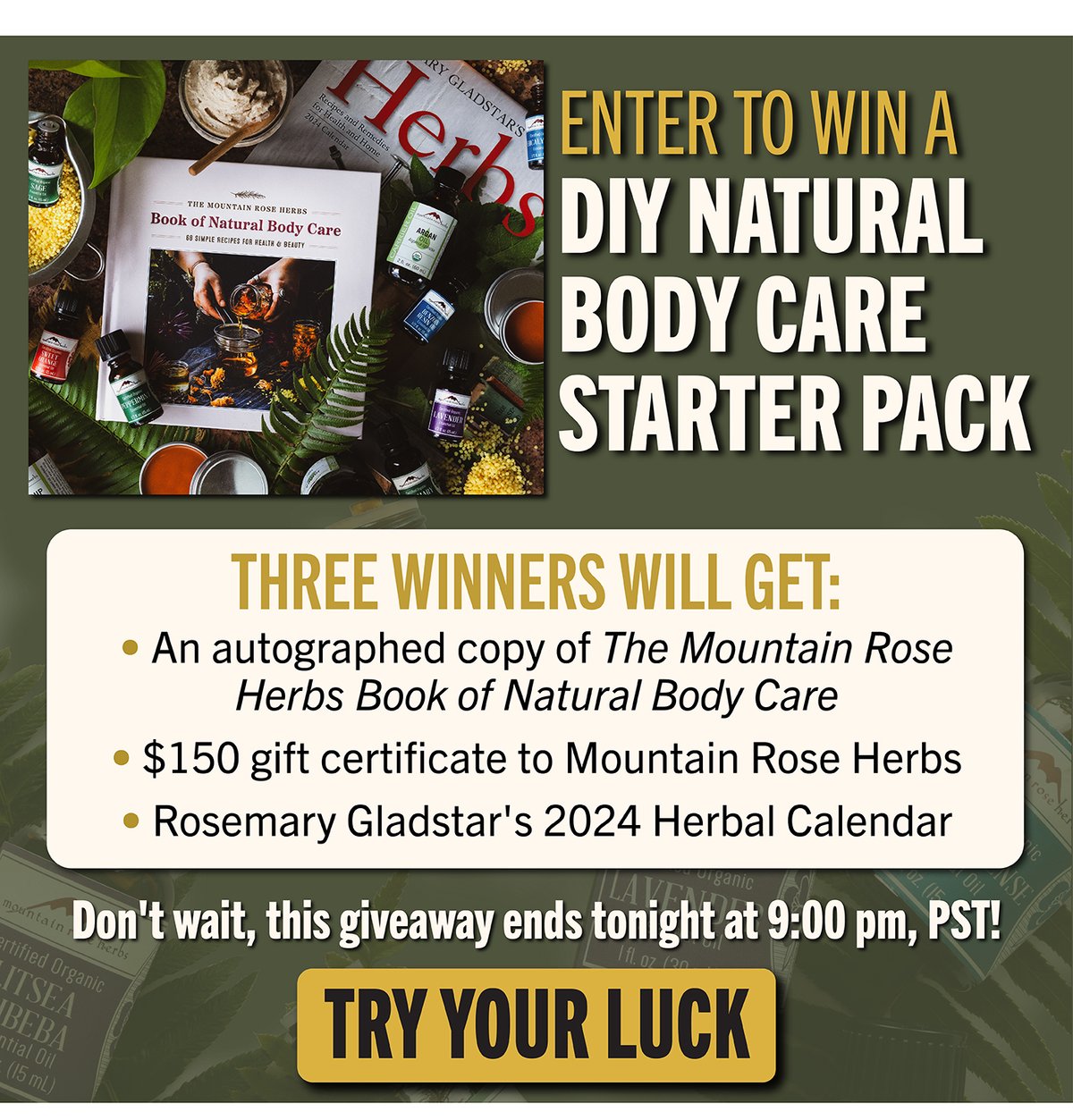 Enter to Win a DIY Body Care Giveaway