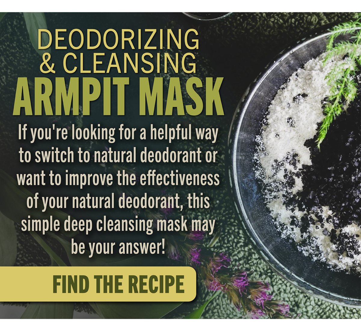 Deodorizing Armpit Mark Recipe