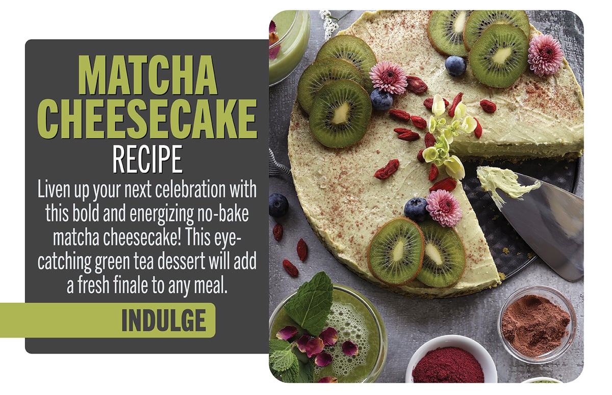 Matcha Cheesecake Recipe