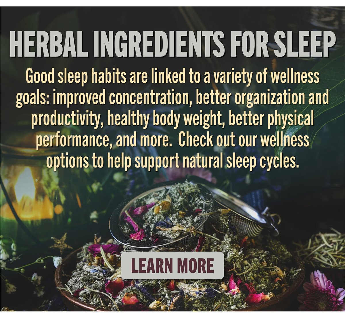 Herbal Ingredients for Sleep 