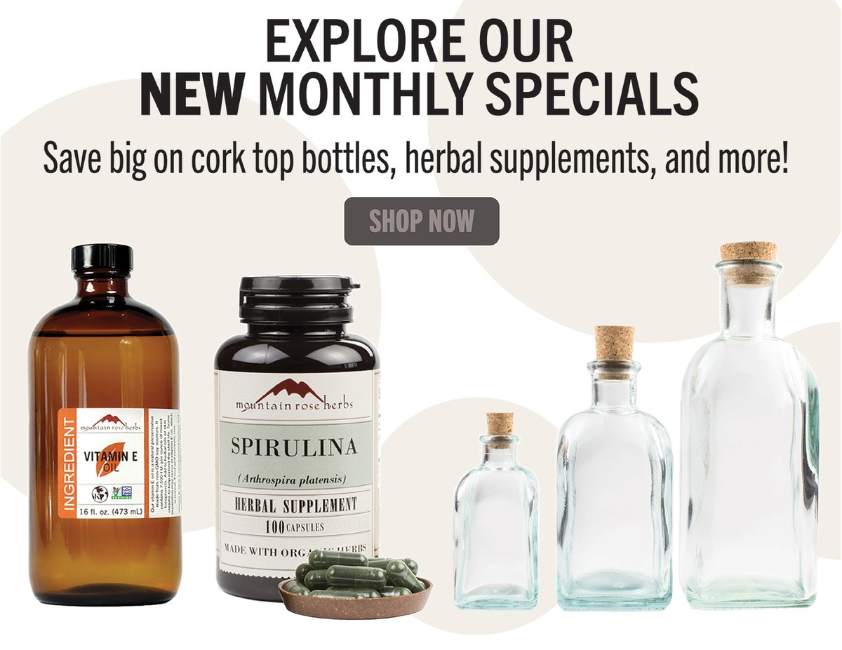 Explore New Monthly Specials