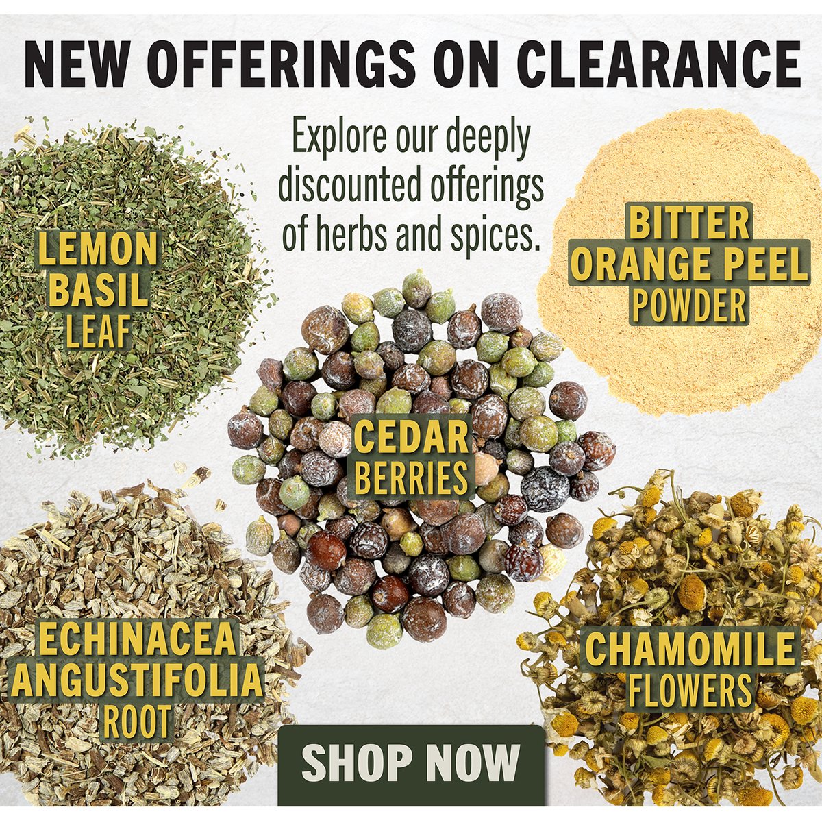 New Clearance Items!
