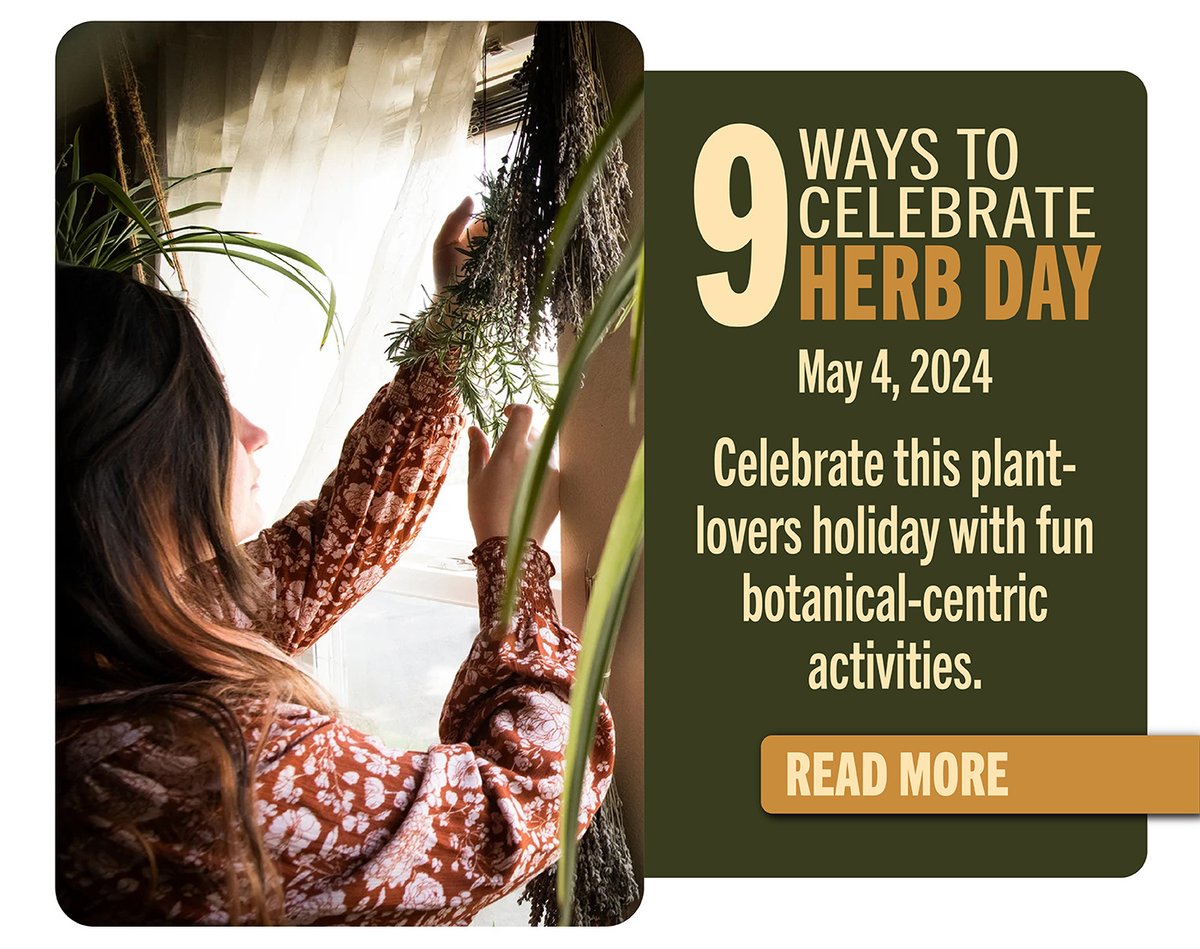 9 Ways to Celebrate Herb Day 
