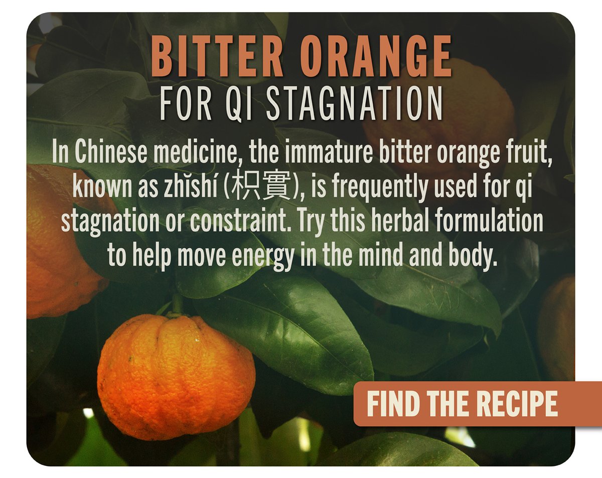 Bitter Orange for Qi Stagnation
