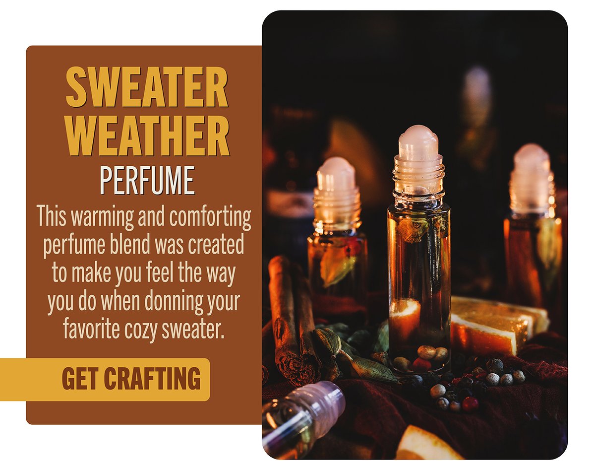Sweater Weather Perfume Recipe