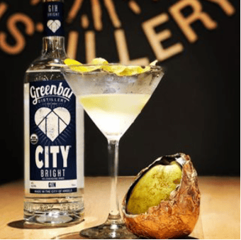 City Bright Gin with a cocktail